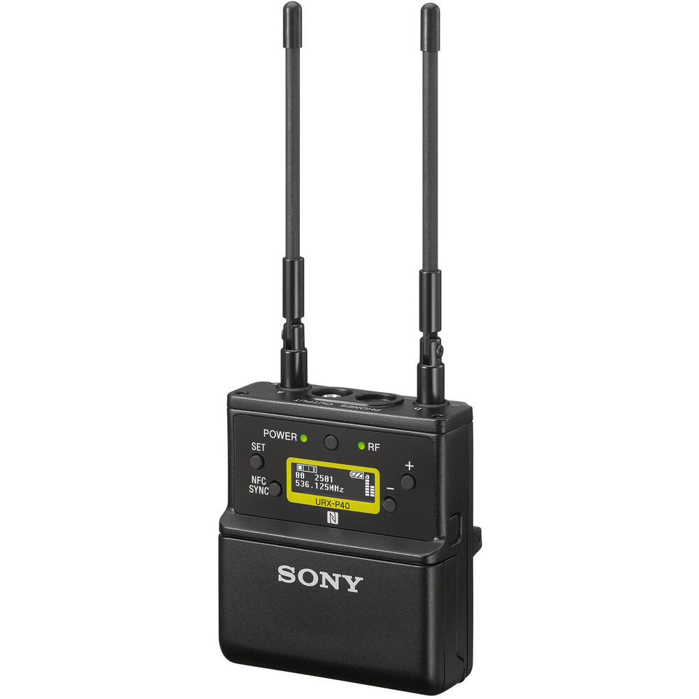 Sony UWP-D22 Kamera Üstü Kablosuz Kardioid El Mikrofon Sistemi (UC14: 470-542 MHz)