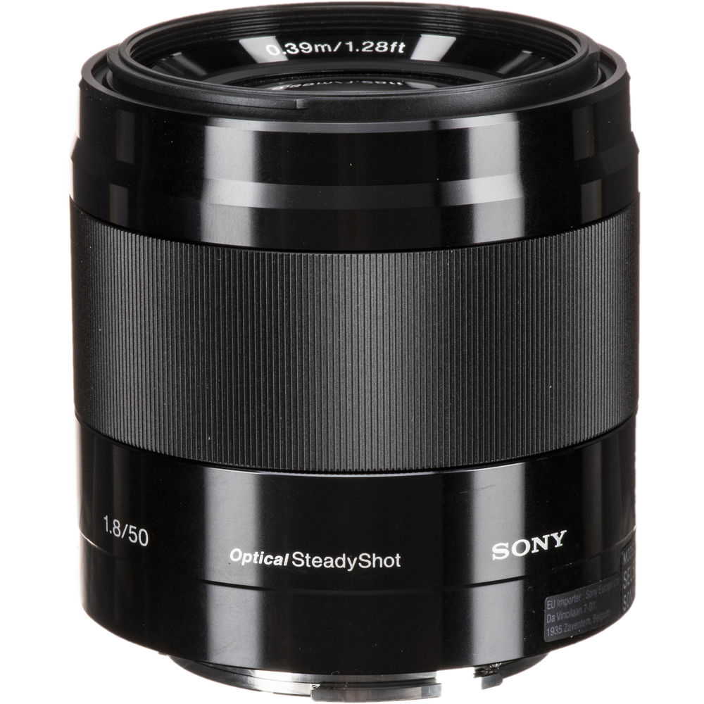 Sony E 50mm f/1.8 OSS Lens (Siyah)