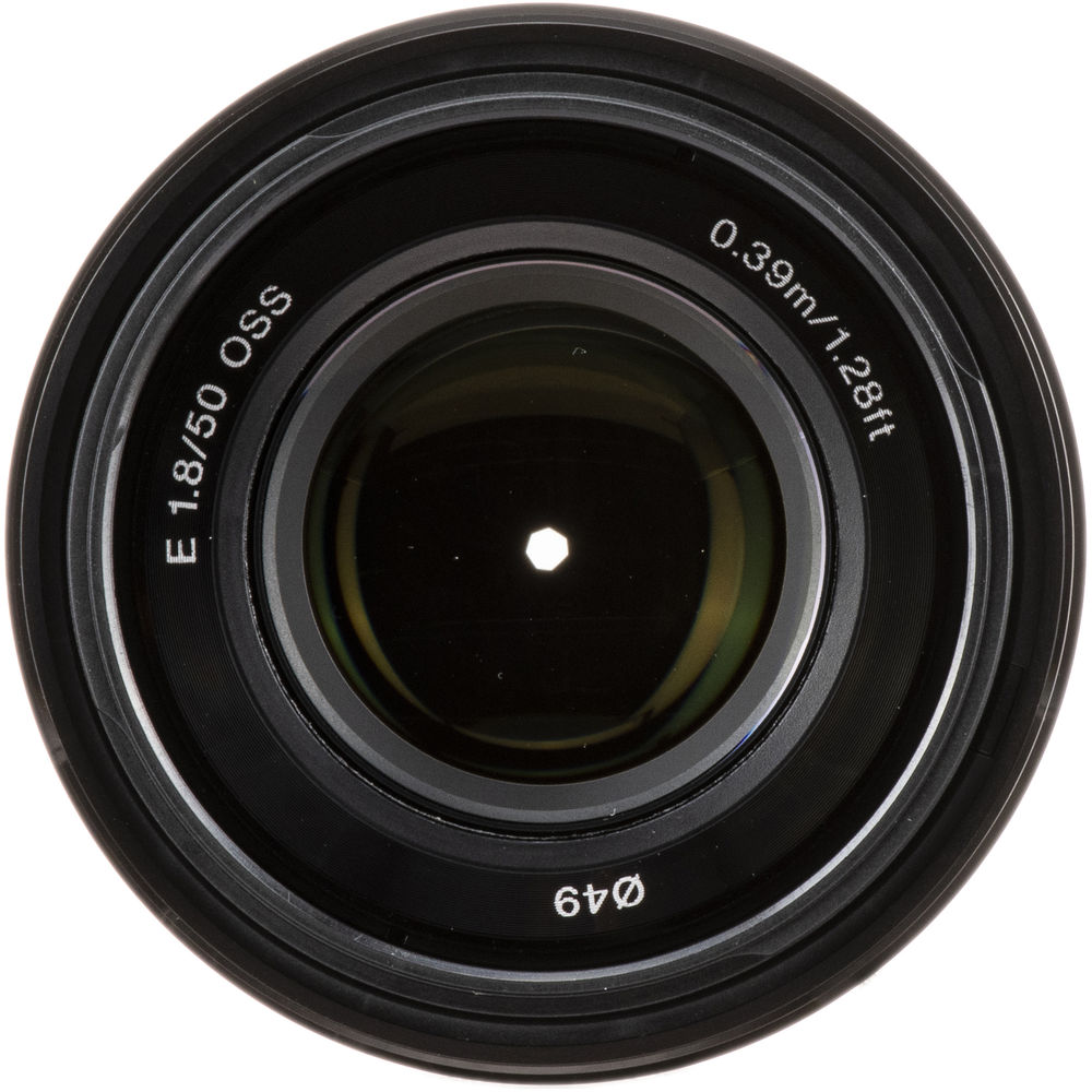 Sony E 50mm f/1.8 OSS Lens (Siyah)
