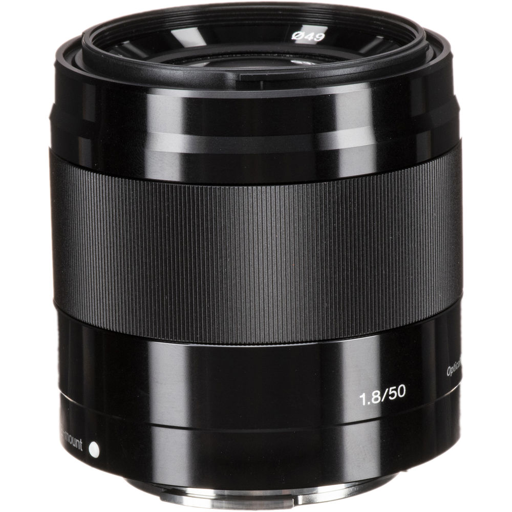 Sony E 50mm f/1.8 OSS Lens (Siyah)