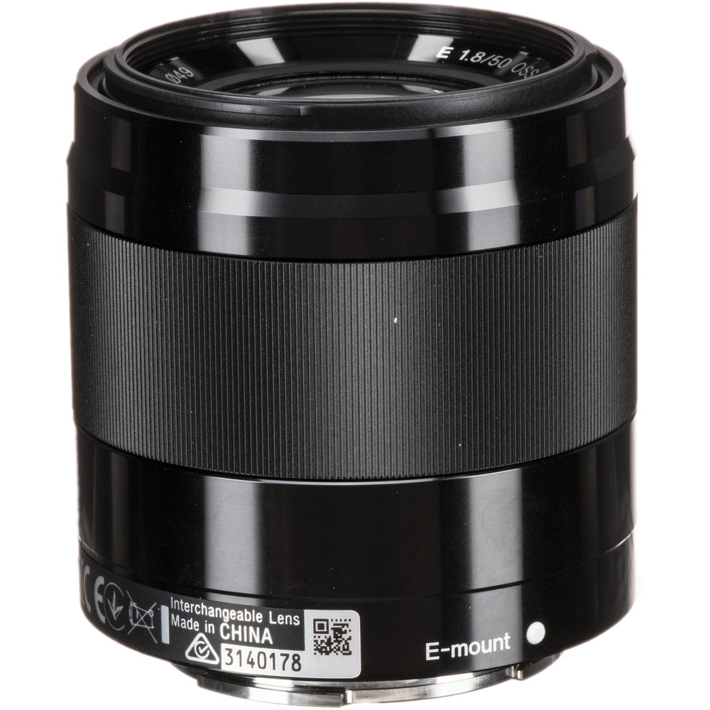 Sony E 50mm f/1.8 OSS Lens (Siyah)