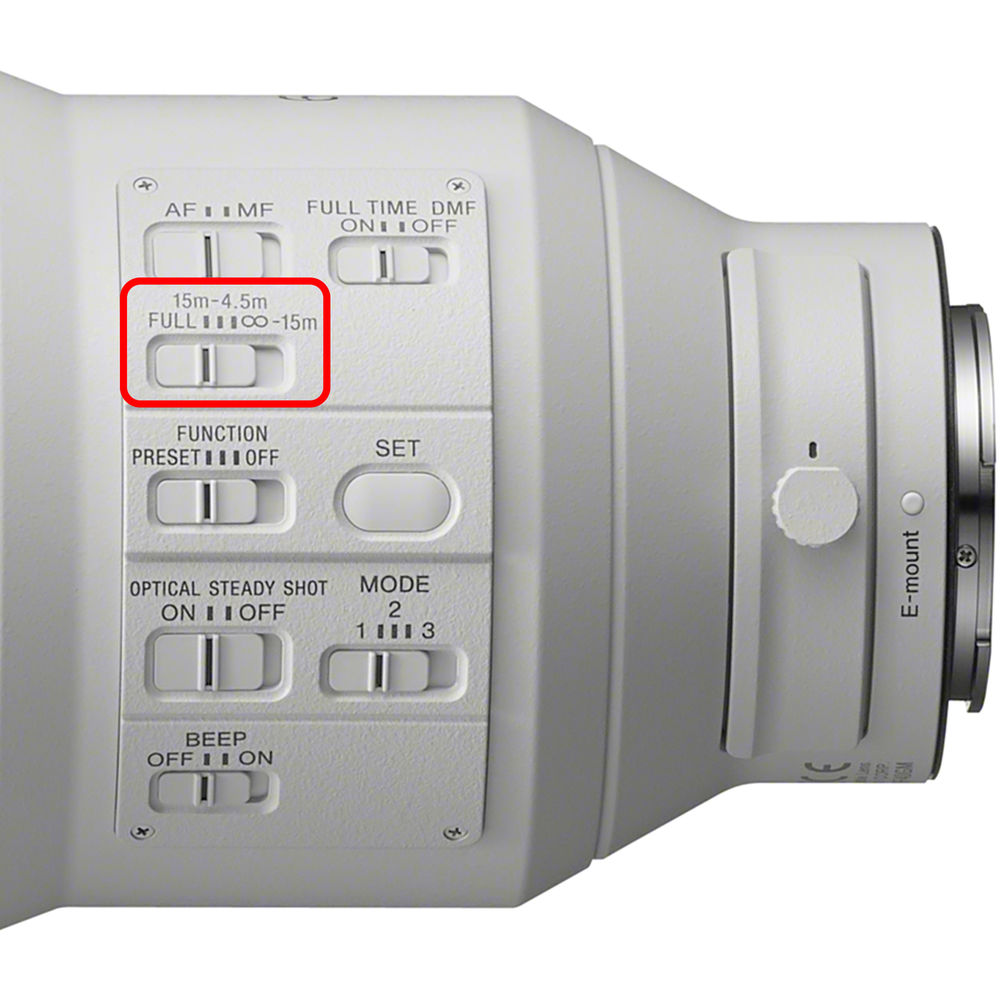 Sony FE 600mm f/4 GM OSS Lens