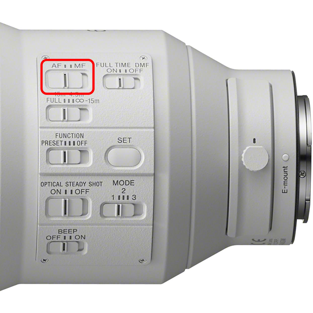 Sony FE 600mm f/4 GM OSS Lens