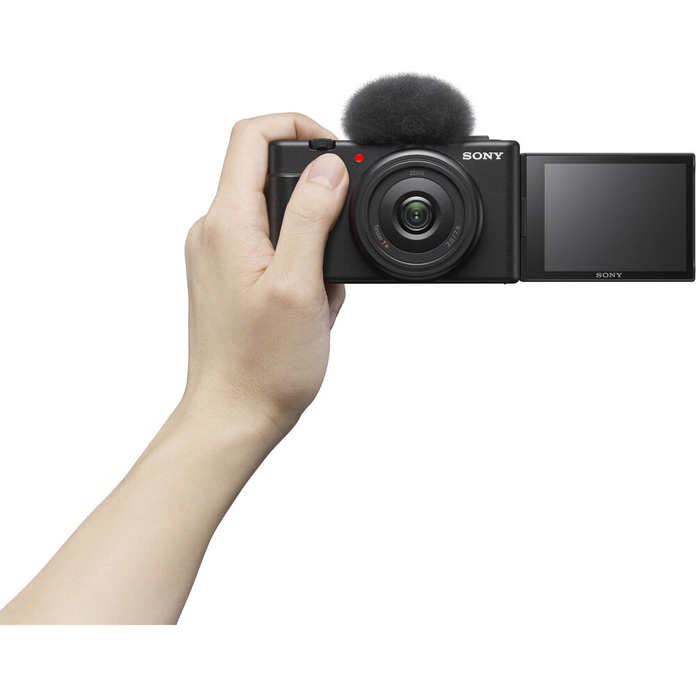 Sony ZV-1F Vlog Kamera (Siyah)