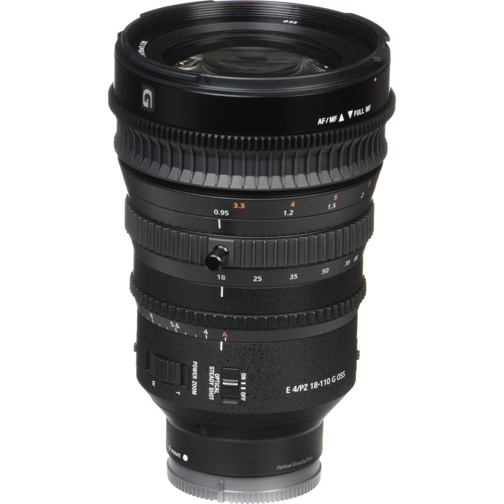 Sony E PZ 18-110mm f/4 G OSS Lens