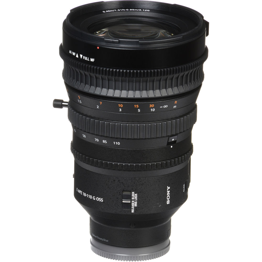 Sony E PZ 18-110mm f/4 G OSS Lens