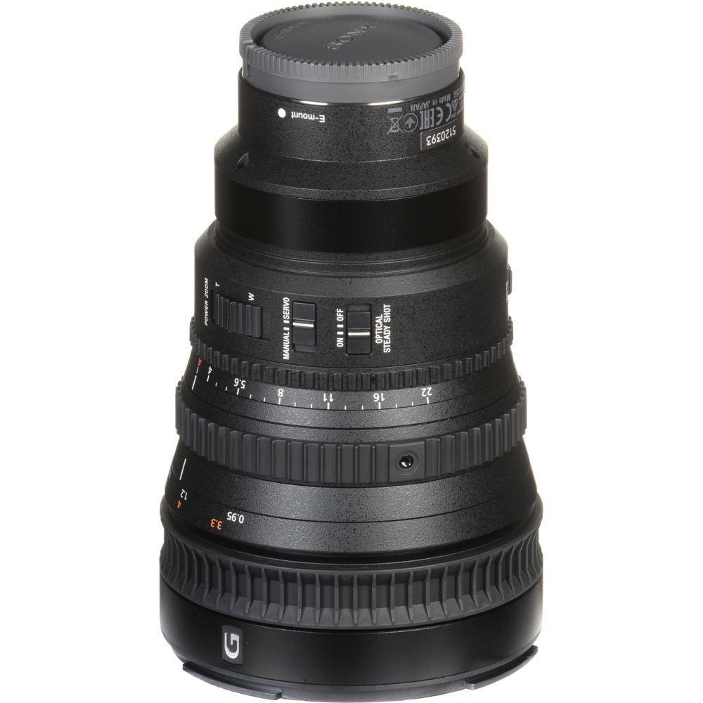 Sony FE PZ 28-135mm f/4 G OSS Full Frame Power Zoom Lens