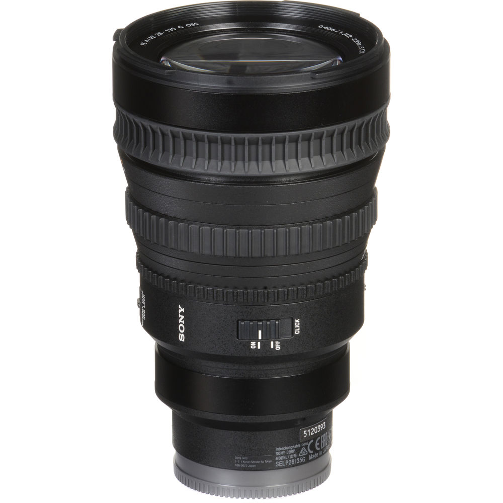 Sony FE PZ 28-135mm f/4 G OSS Full Frame Power Zoom Lens