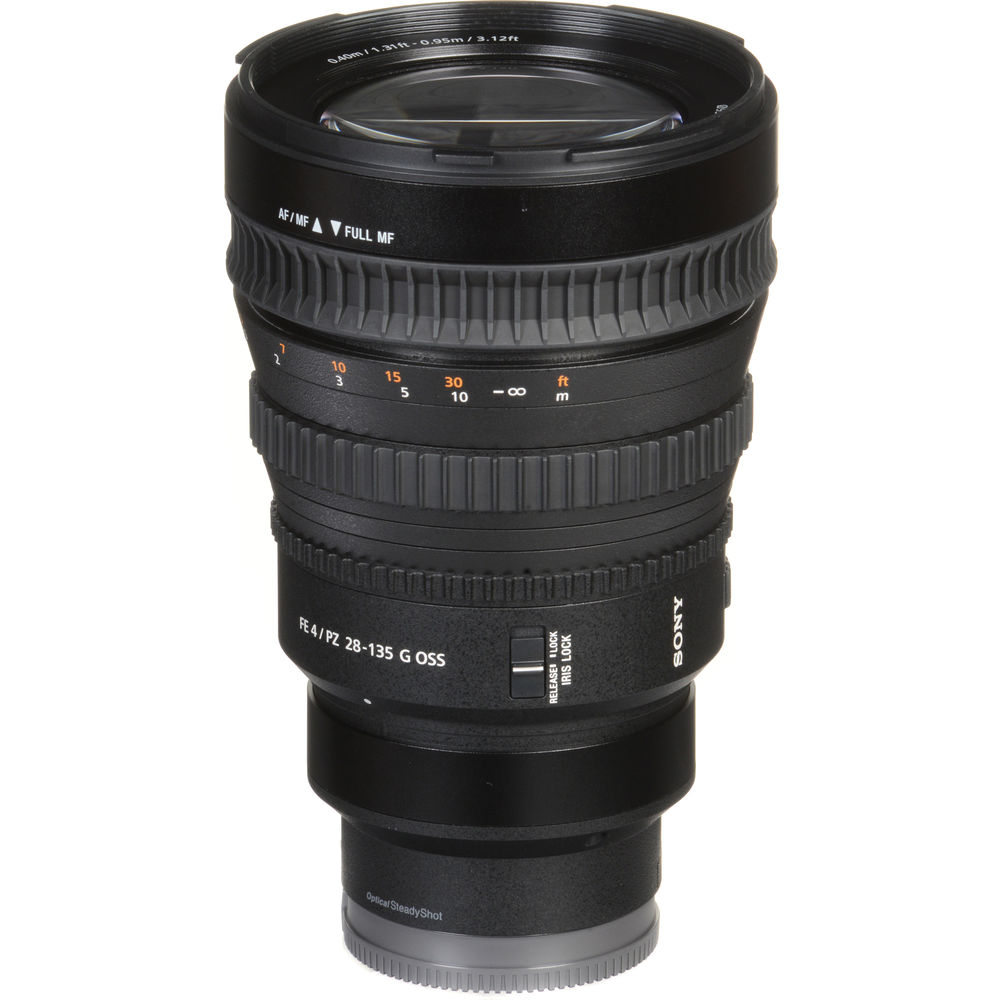 Sony FE PZ 28-135mm f/4 G OSS Full Frame Power Zoom Lens