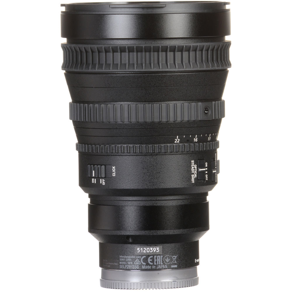 Sony FE PZ 28-135mm f/4 G OSS Full Frame Power Zoom Lens