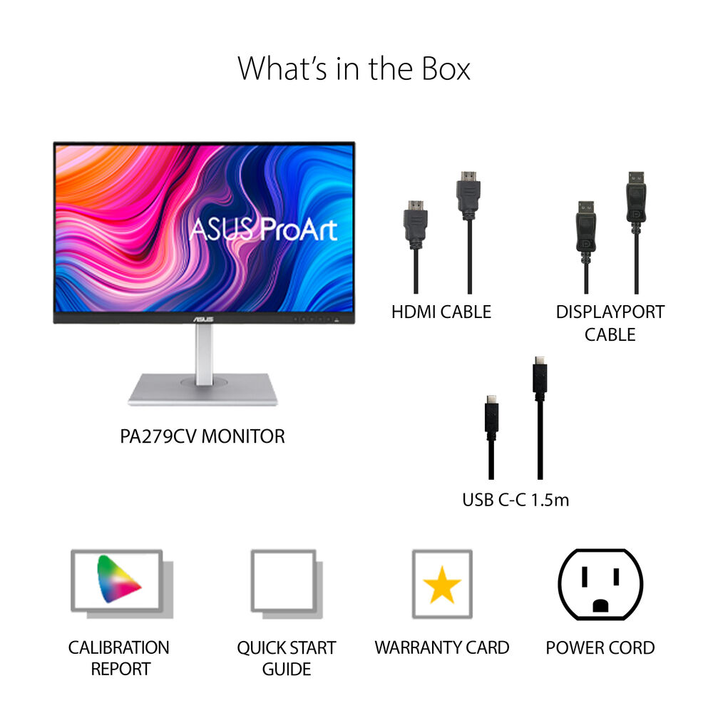 ASUS ProArt PA279CV 27" 4K UHD IPS Profesyonel Monitör