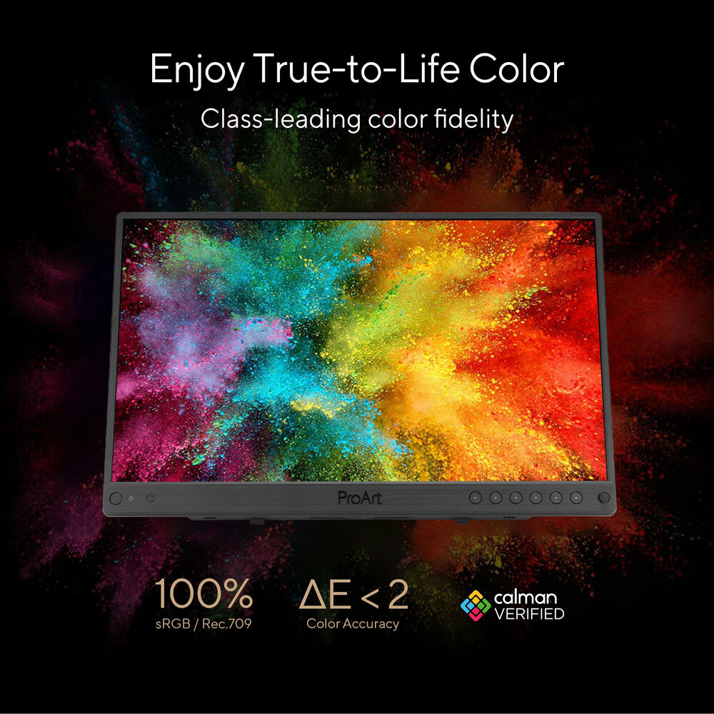 ASUS ProArt PA16USV 15.6" IPS Taşınabilir Profesyonel Monitör