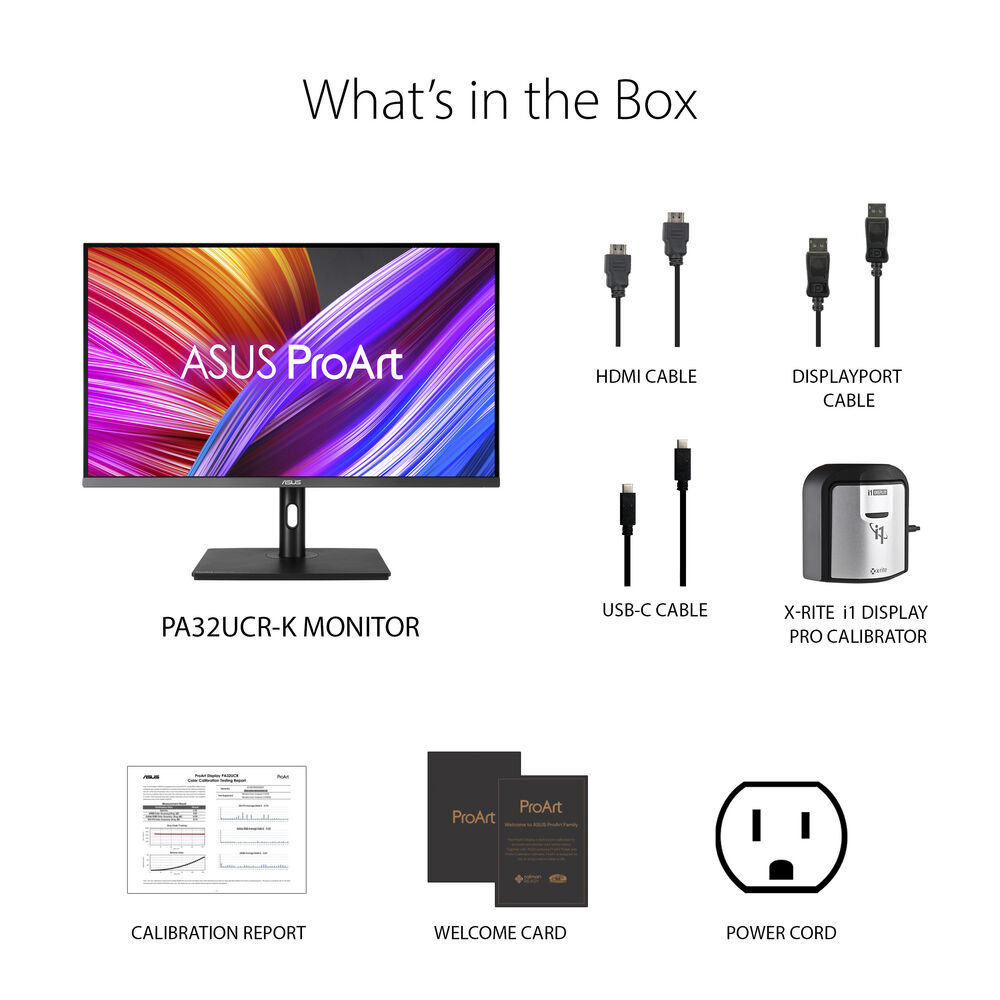 ASUS ProArt PA32UCR-K 32" 4K Mini LED IPS Profesyonel Monitör