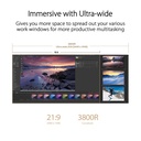 ASUS ProArt PA34VCNV 34" Curved UltraWide IPS Profesyonel Monitör