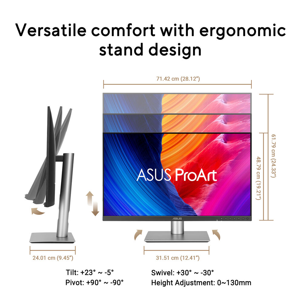 ASUS ProArt PA32QCV 31.5" IPS Profesyonel Monitör
