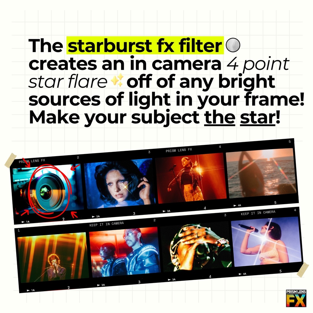 Prism Lens FX Starburst 82MM