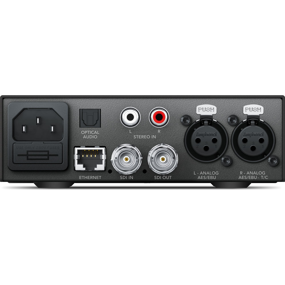 Blackmagic Design Teranex Mini - Audio to SDI 12G