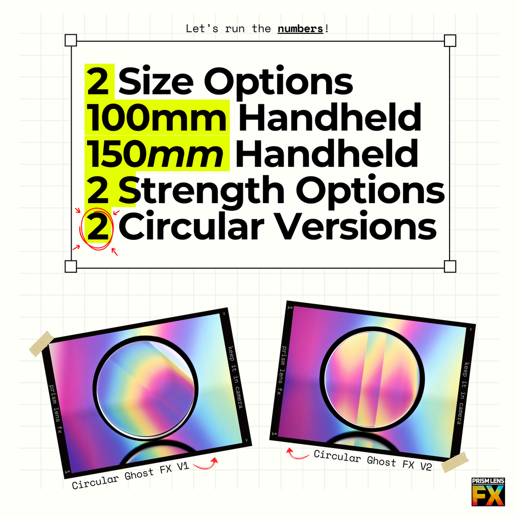 Prism Lens FX HH Ghost FX Filter 150MM