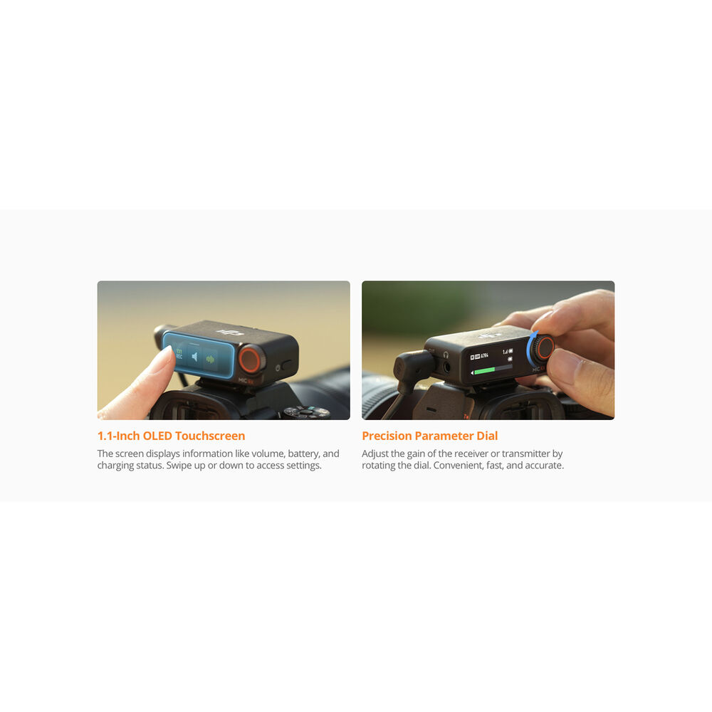 DJI Mic 2 Verici (Shadow Black)