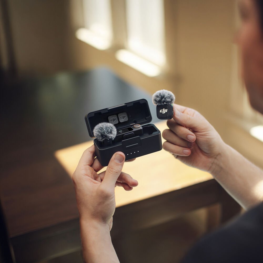 DJI Mic 3 Kablosuz Mikrofon Seti (2TX + 1RX + Şarj Kutusu)