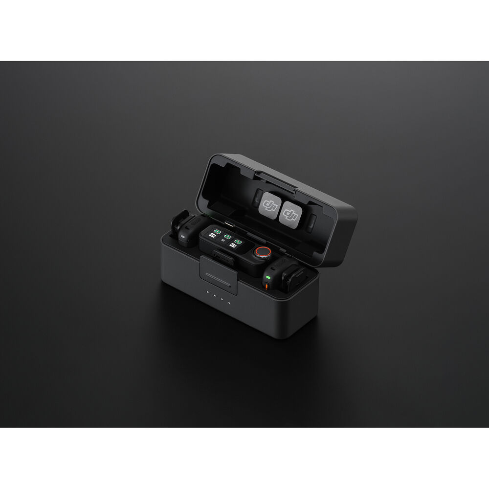 DJI Mic 3 Kablosuz Mikrofon Seti (2TX + 1RX + Şarj Kutusu)