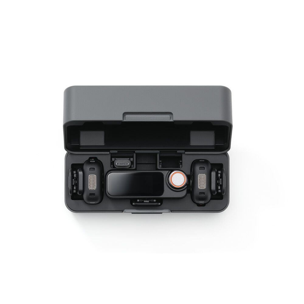 DJI Mic 3 Kablosuz Mikrofon Seti (2TX + 1RX + Şarj Kutusu)