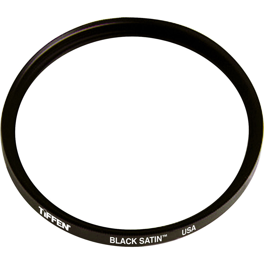 [82BLACKSATIN1] TIFFEN 82mm Black Satin 1 Filtre