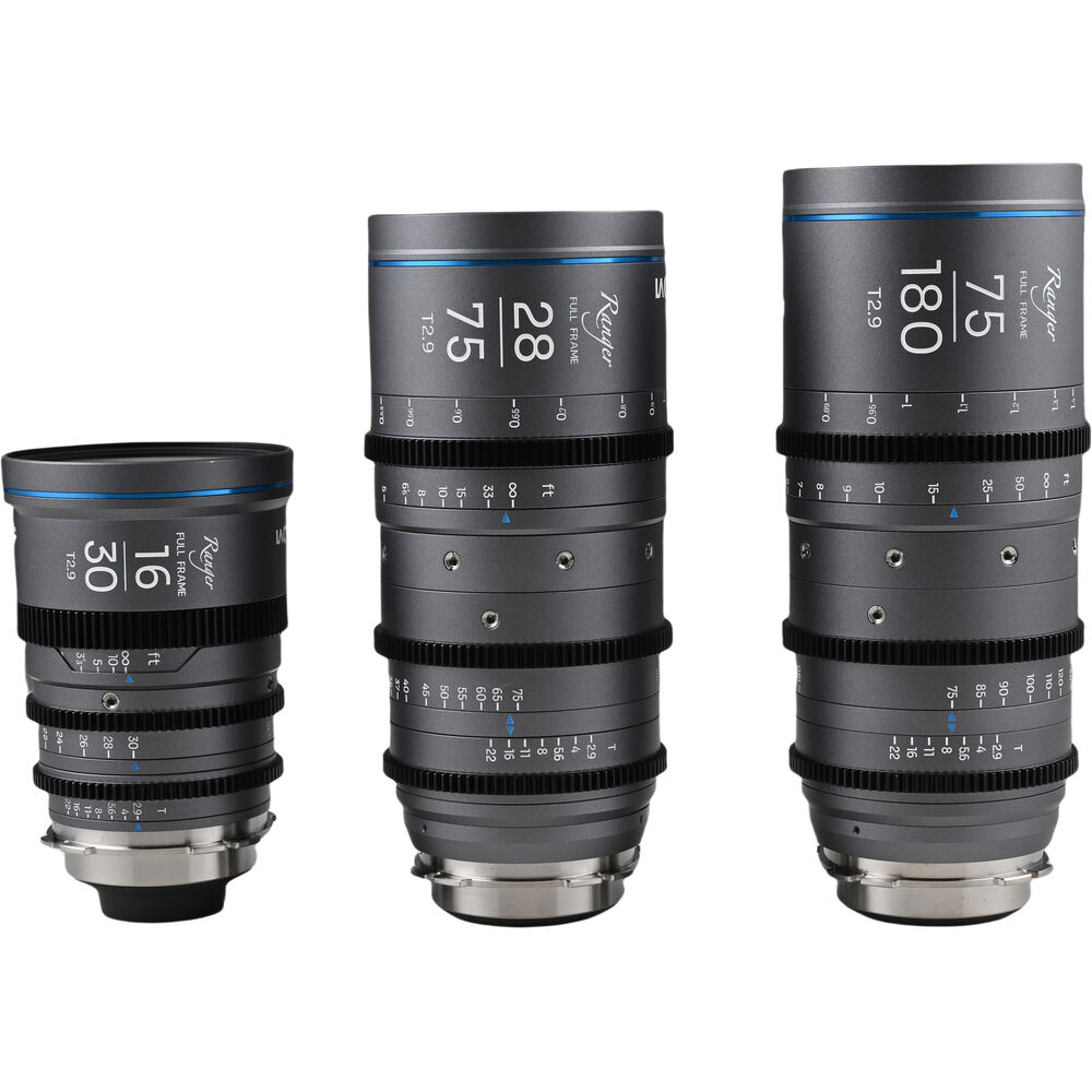 [RANL162875BPLEF] Laowa Ranger Lite Full-Frame Cine 3-Lens Kit (PL/EF)
