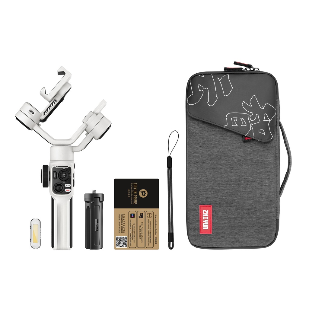 [127SMOOTH-5S COMBO-W] Zhiyun Smooth-5 S Combo White