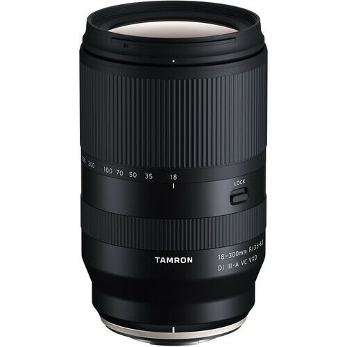 Tamron 18-300mm F/3.5-6.3 DI III-A VC VXD Fujifilm X Mount APS-C Zoom Lens (B061X)