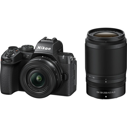 Nikon Z50 II Aynasız Fotoğraf Makinesi + Z DX 16-50mm VR + Z DX 50-250mm VR Kit