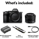 Nikon Z5 II Aynasız Fotoğraf Makinesi + NIKKOR Z 24-50mm f/4-6.3 Kit