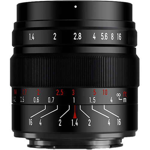 Brightin Star MF 50mm F1.4Ⅲ XF Black APS-C
