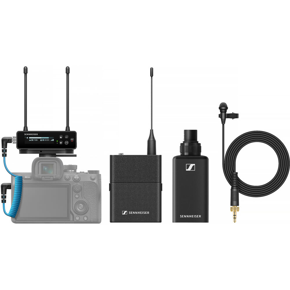 Sennheiser EW-DP ENG Dijital Kablosuz ENG Mikrofon Seti (Kamera Tipi Alıcılı) Q1-6 (470-526 MHz) 700040
