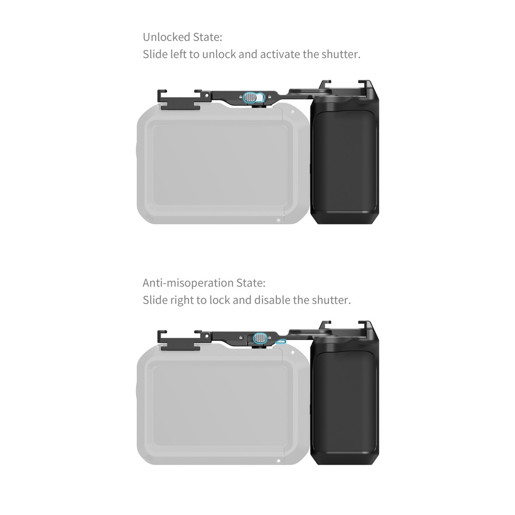 6259 DJI Osmo Action 6 SmallRig Kafesleri için Tutacak — Teşhir/Openbox