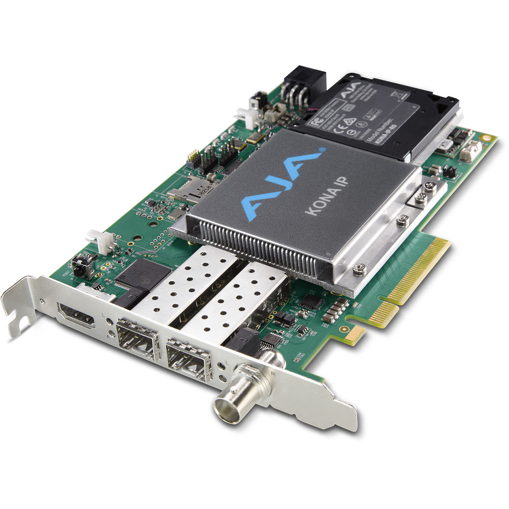 AJA KONA IP 8-Lane PCIe 2.0 Video ve Ses Giriş/Çıkış Kartı / KONA-IP-R0