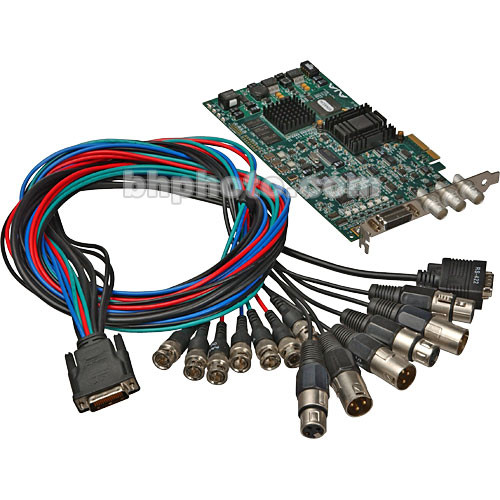 AJA XENA-LHe Windows İçin 12-Bit HD/SD Video Yakalama ve Çıkış PCIe Kartı