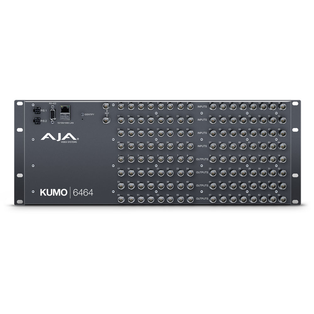 AJA KUMO 6464 Kompakt 64x64 3G-SDI Router / KUMO-6464-R0