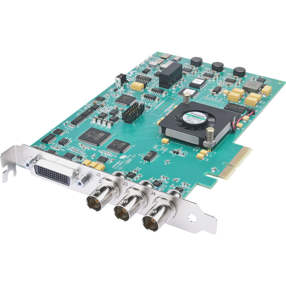 AJA KONA LHe Plus HD/SDI 10-Bit Dijital ve 12-Bit Analog Video Yakalama PCIe Kartı (Kablolu) / KONA-LHE+-R0