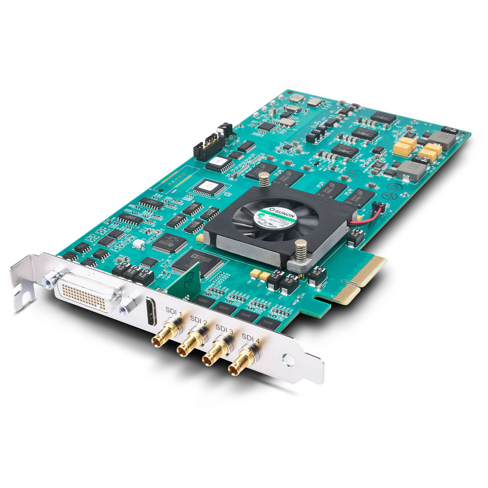 AJA KONA 3G 4K/2K 3G/Dual Link/HD/SD Video Giriş/Çıkış PCIe Kartı (HDMI Çıkışlı) / KONA-3G-R0