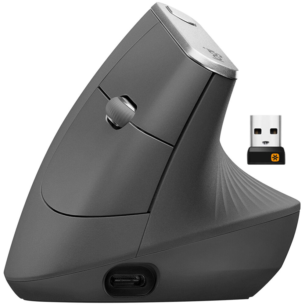[910-005448] Logitech MX Vertical Gelişmiş Ergonomik Mouse (Siyah)