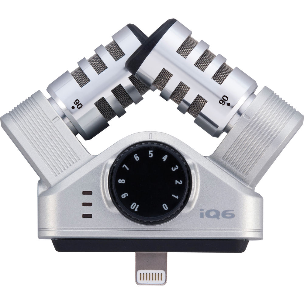 [IQ6] Zoom IQ6 Stereo Kayıt Mikrofonu iPhone/iPad/iPod Uyumlu