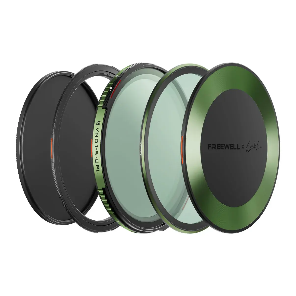 Freewell Brandon Li Variable ND/CPL Cine Kit - 95mm