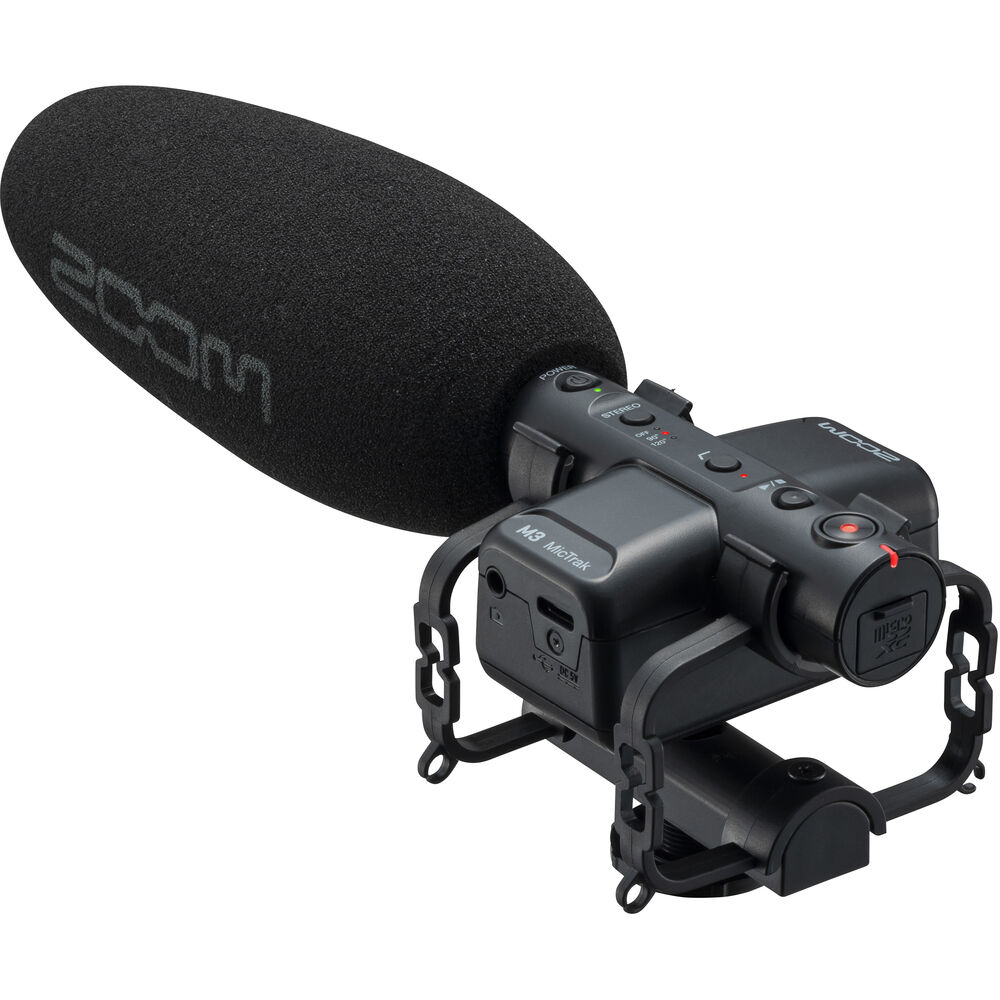 [M3] Zoom M3 MicTrak 2-Kanal 32-bit Shotgun Ses Kayıt Cihazı