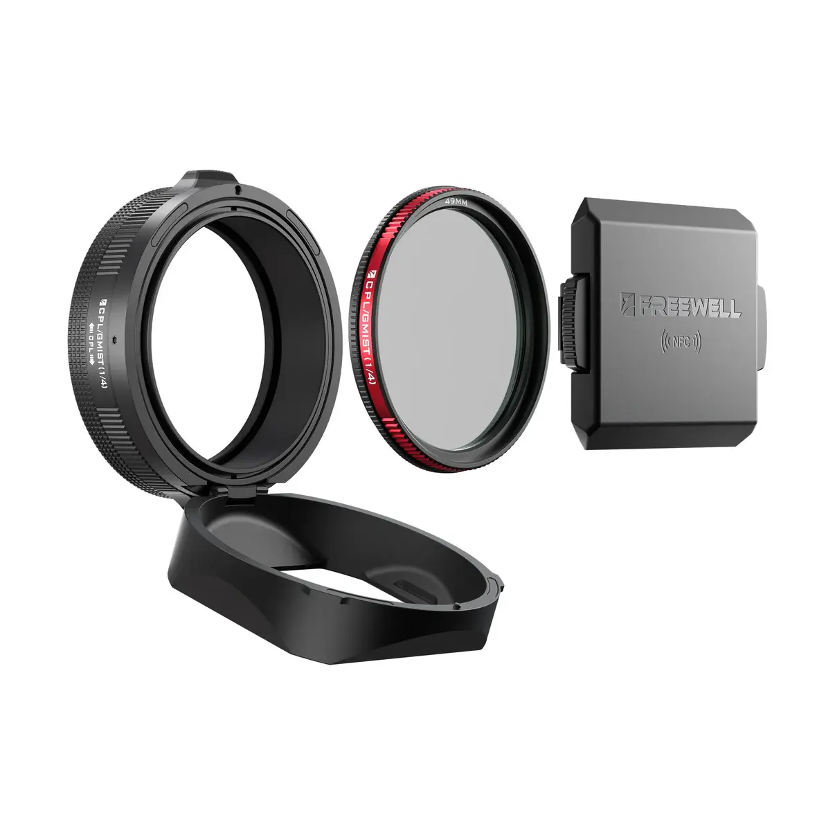 Freewell Fuji X100VI Real Lens Hood - Siyah