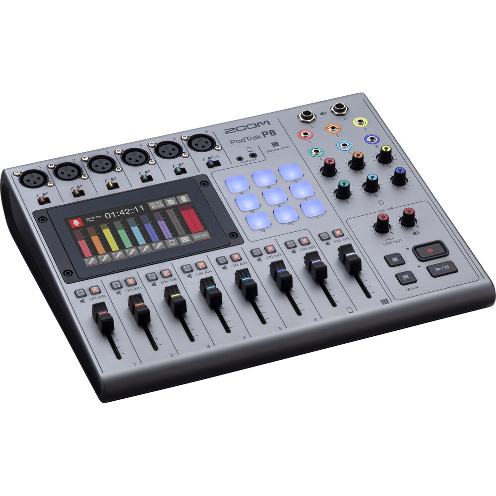 [P8] Zoom P8 Protrak 8 Kanal Podcast Mikseri