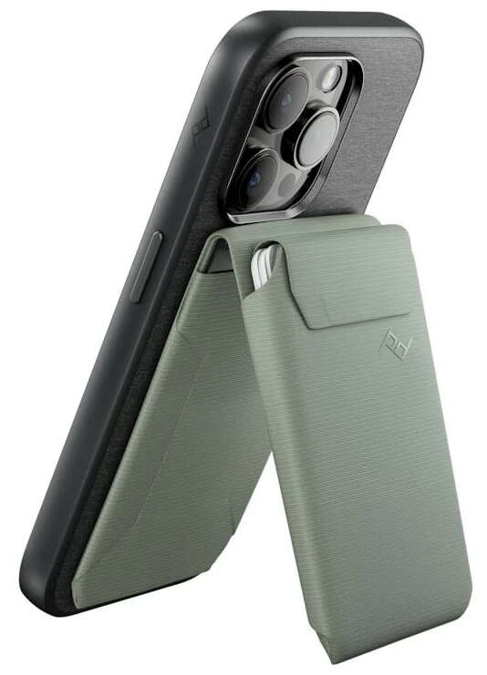 [PEK0084] Peak Design Mobile Wallet Stand Manyetik Cüzdan ve Stand - Sage