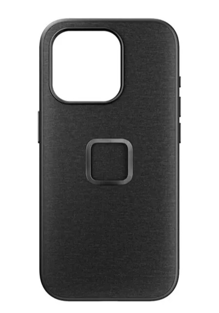 [PEK0135] Peak Design Everyday Case iPhone 15 Pro v2 MagSafe Kılıf - Charcoal