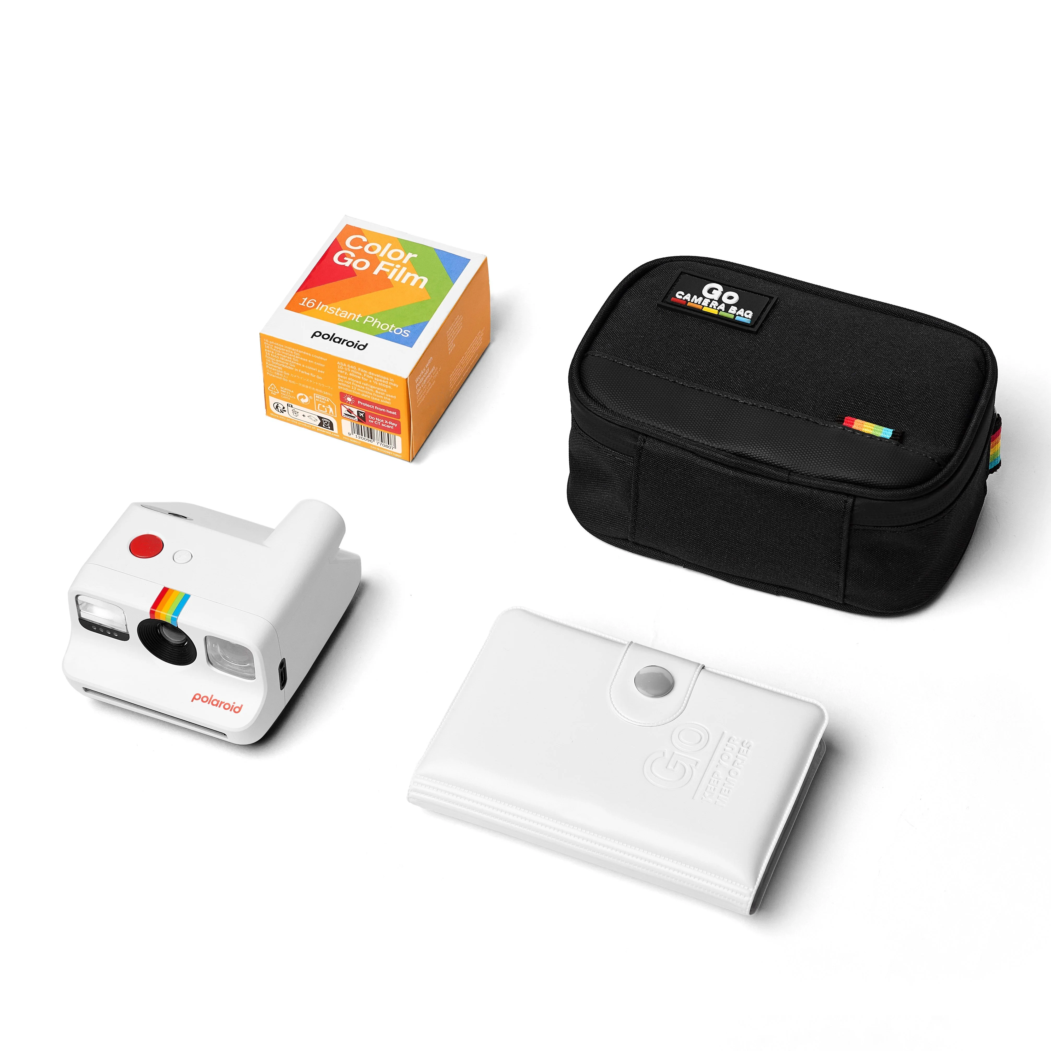 Polaroid Go Generation 2 Essential Kit Anlık Fotoğraf Makinesi Seti – Beyaz