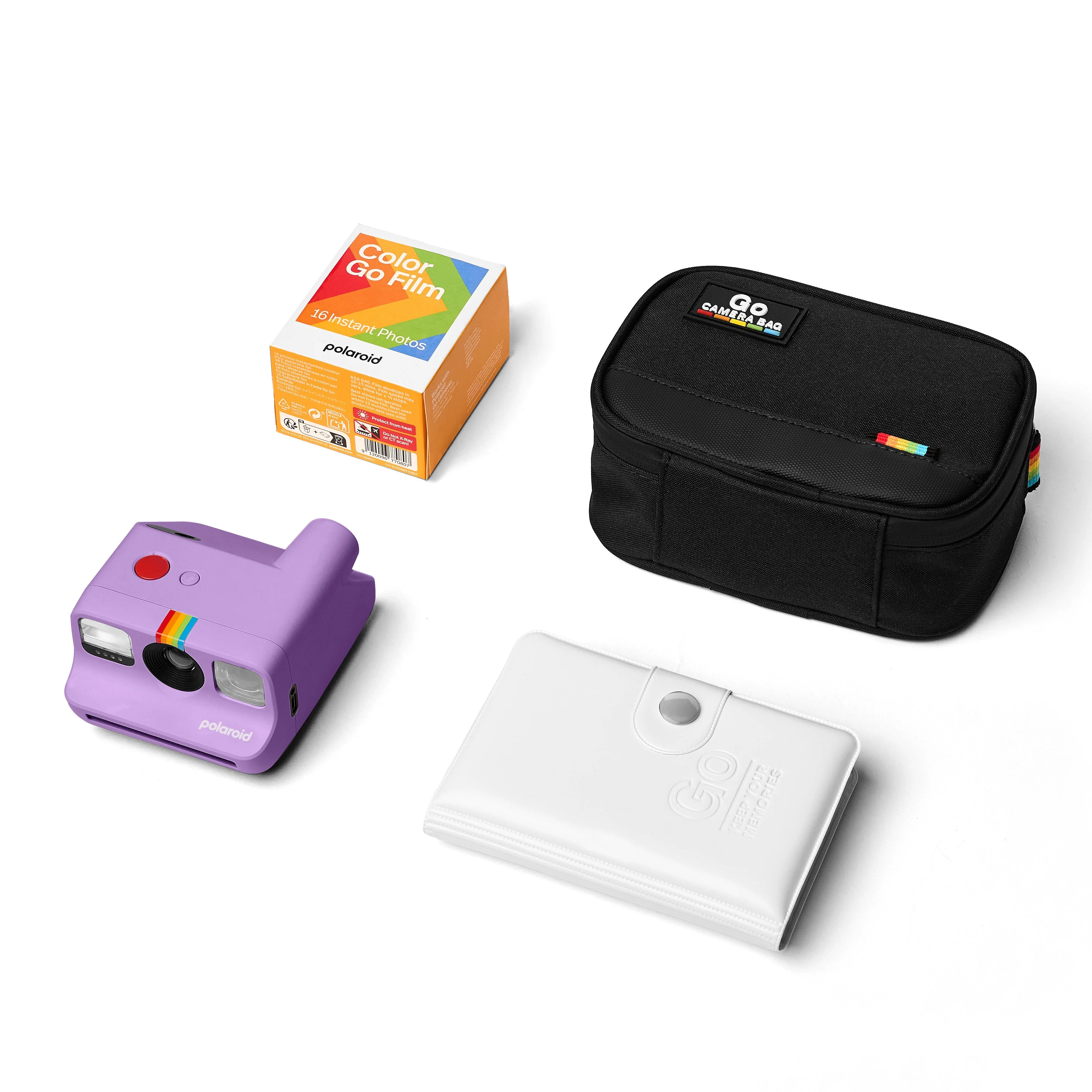 [NPOL9183K] Polaroid Go Generation 2 Essential Kit Anlık Fotoğraf Makinesi Seti – Mor
